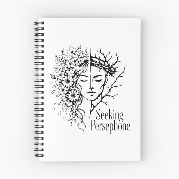 Item preview, Seeking Persephone Dark Academia Split Face Goddess designed and sold by chattsuede.