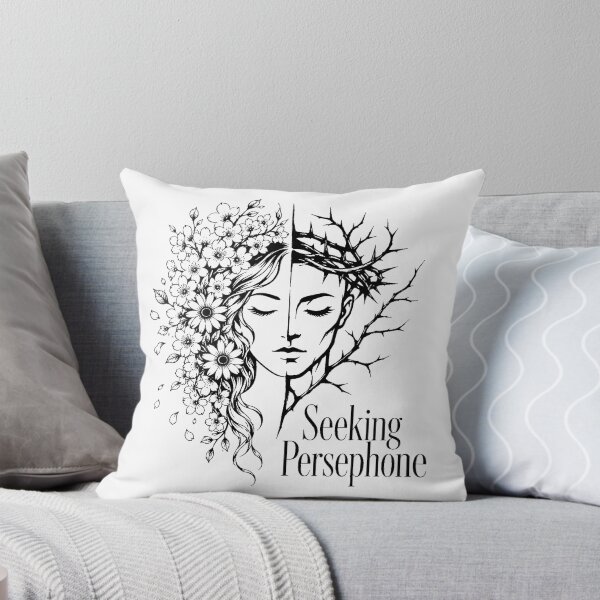 Item preview, Seeking Persephone Dark Academia Split Face Goddess designed and sold by chattsuede.