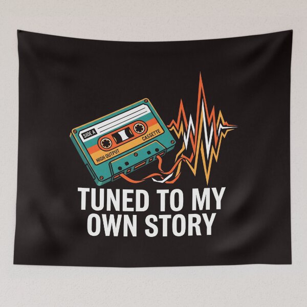 Item preview, Cassette Tape Soundwave - Retro Physical Media Music Lover designed and sold by SplashTastic.