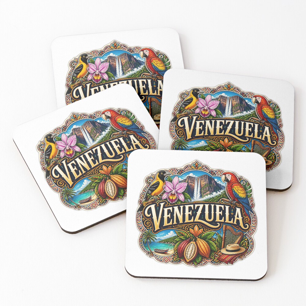 Item preview, Coasters (Set of 4) designed and sold by FunFitsFactory.