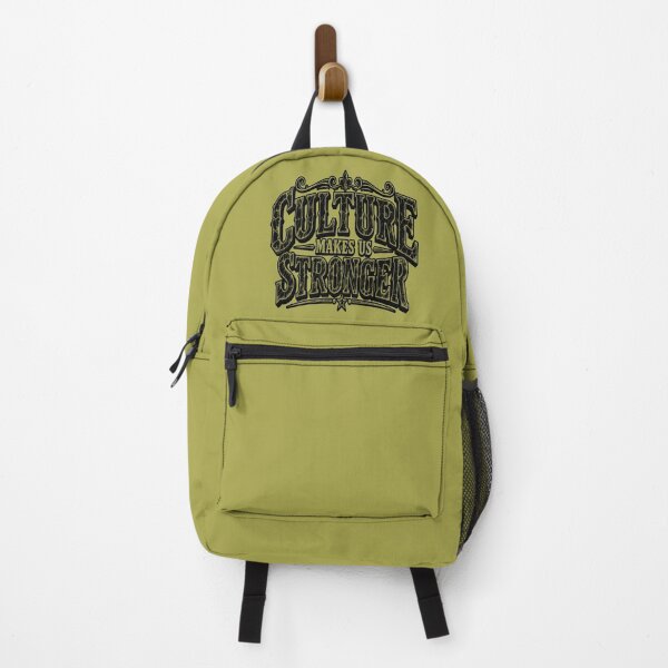 Item preview, Vintage style and distressed look featuring the phrase Culture Makes Us Stronger designed and sold by Thegoldenline.