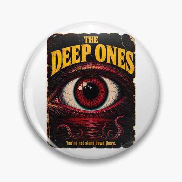 Item preview, Lovecraftian Deep Ones Horror Bloodshot Eye Tentacles designed and sold by chattsuede.
