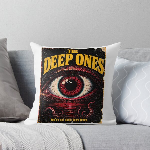 Item preview, Lovecraftian Deep Ones Horror Bloodshot Eye Tentacles designed and sold by chattsuede.