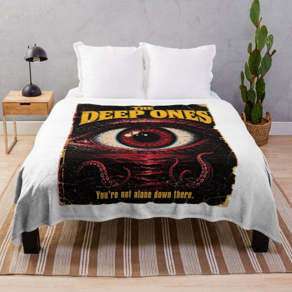 Item preview, Lovecraftian Deep Ones Horror Bloodshot Eye Tentacles designed and sold by chattsuede.