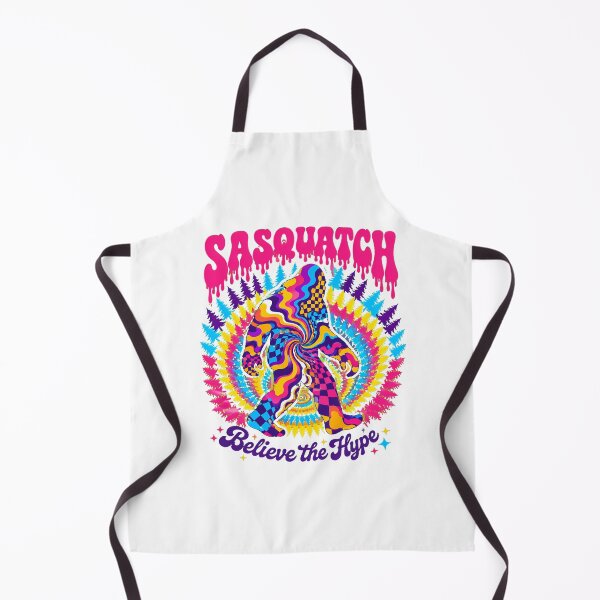 Item preview, Sasquatch Believe The Hype Psychedelic Forest Cryptid designed and sold by chattsuede.