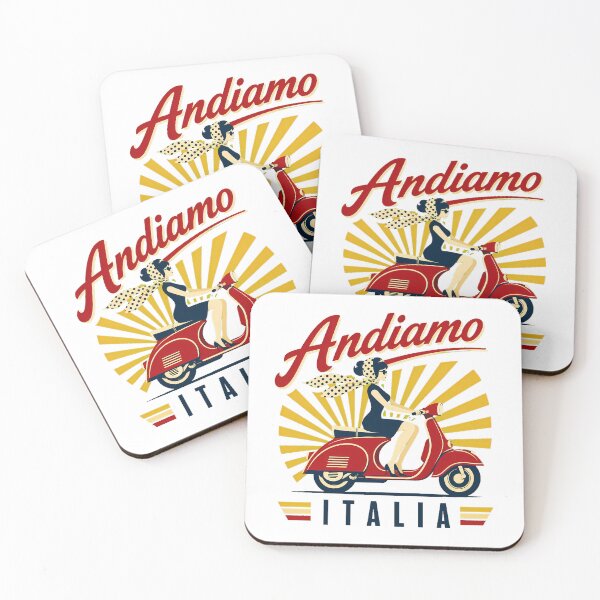 Item preview, Andiamo Italia Scooter Ride Italian Travel Lover designed and sold by chattsuede.