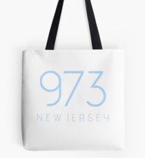NEW JERSEY 973 Tote Bag