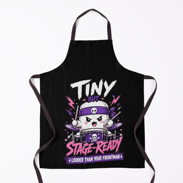 Item preview, Diminutive Drummer Loud Music Performance designed and sold by markymaarty.