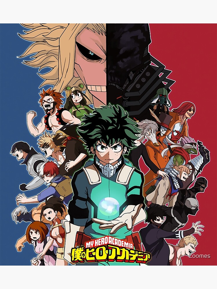 Disover Hero Anime Premium Matte Vertical Poster