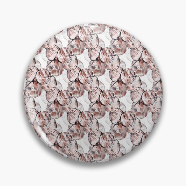 Item preview, Grunge Maroon and Black Circle Pattern on White designed and sold by Artistestella.