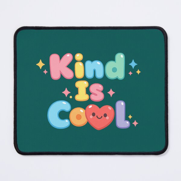 Item preview, Kind is Cool Pastel Bubble Quote with Happy Heart designed and sold by SeJaa.