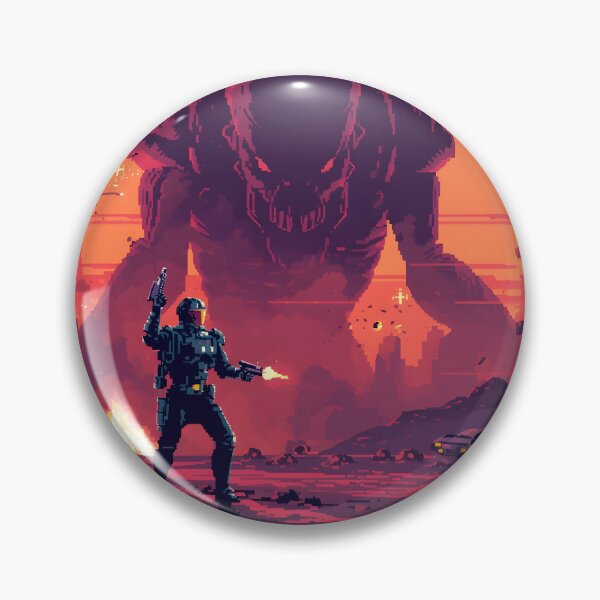 Item preview, Space Outlaw: Retro 16-Bit Alien Bounty Hunter designed and sold by ThePixelArchive.