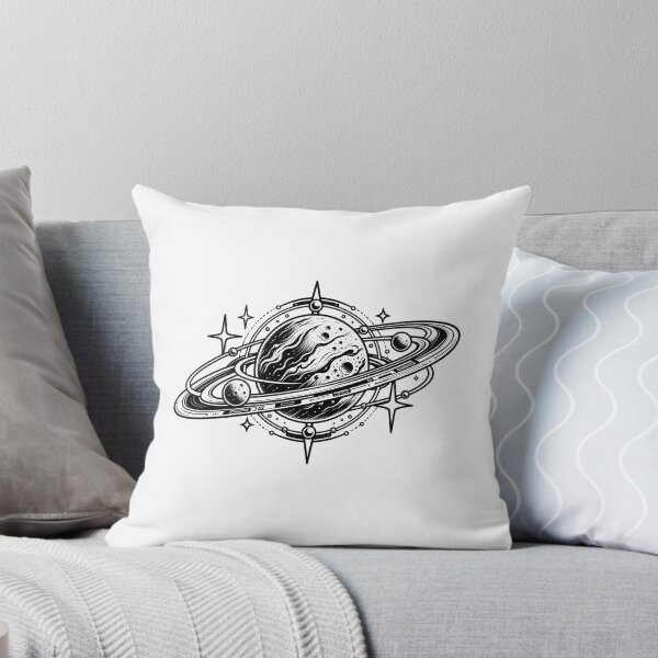 Item preview, Cosmic Ringed Planet Emblem designed and sold by AuudiVasustudio.