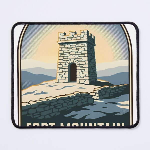 Item preview, Fort Mountain Georgia designed and sold by DetourDgn.