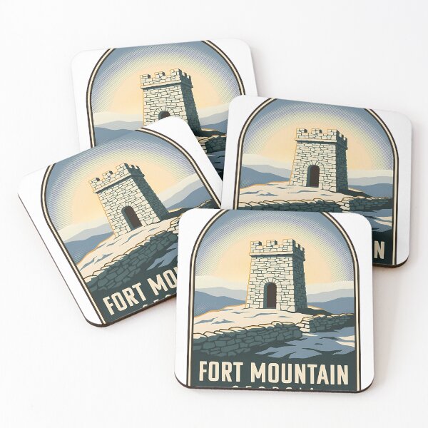 Item preview, Fort Mountain Georgia designed and sold by DetourDgn.