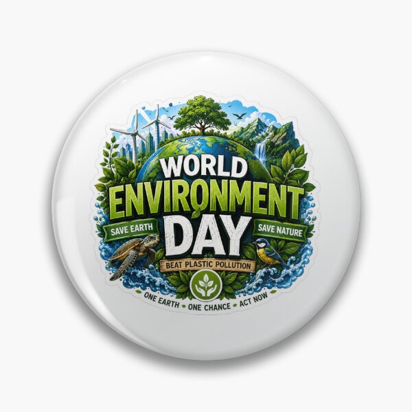 Item preview, World Environment Day  Save Earth Save Nature Eco designed and sold by MR4me.