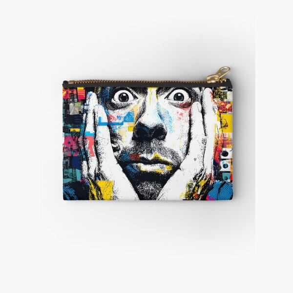 Item preview, Shocked man pop art designed and sold by Newrealis.