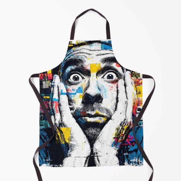 Item preview, Shocked man pop art designed and sold by Newrealis.