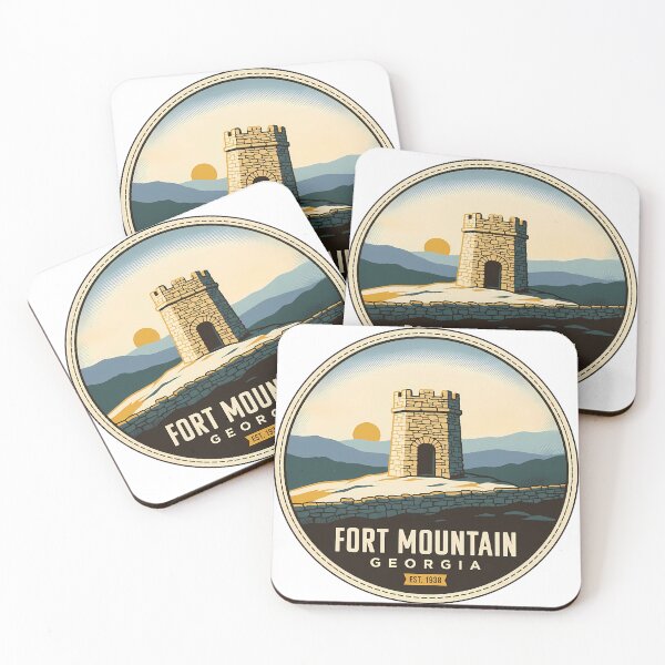 Item preview, Fort Mountain Georgia designed and sold by DetourDgn.