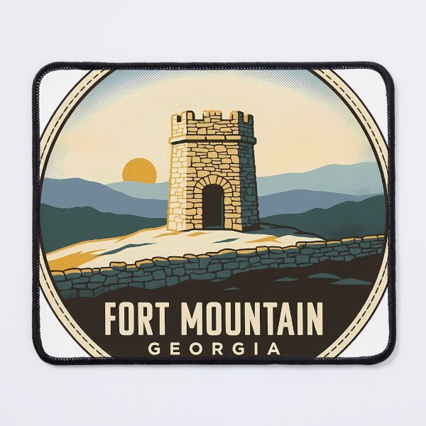 Item preview, Fort Mountain Georgia designed and sold by DetourDgn.