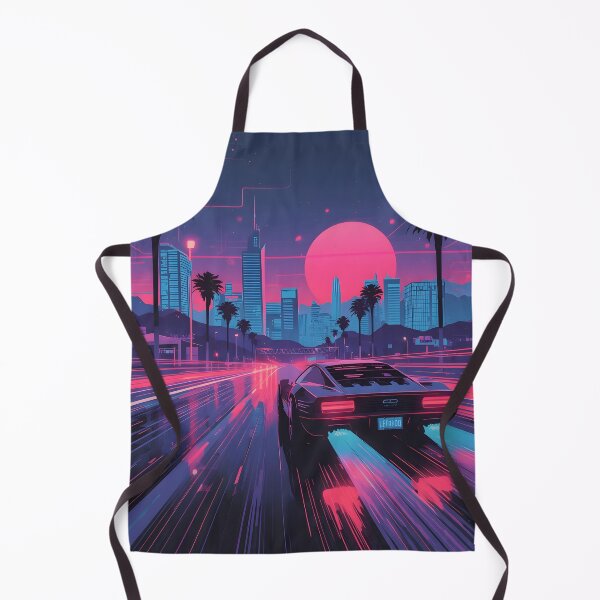 Item preview, Neon Night Drive: 1980s Synthwave Arcade designed and sold by ThePixelArchive.