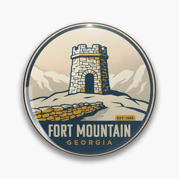 Item preview, Fort Mountain Georgia designed and sold by DetourDgn.
