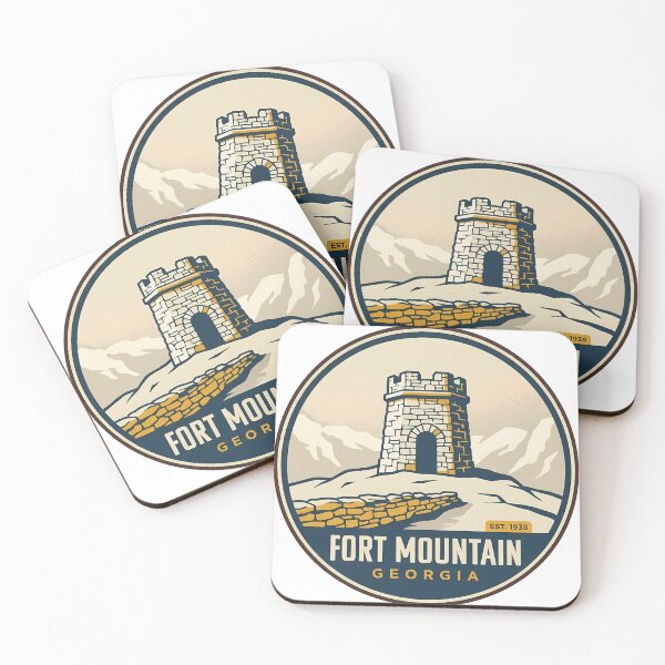 Item preview, Fort Mountain Georgia designed and sold by DetourDgn.