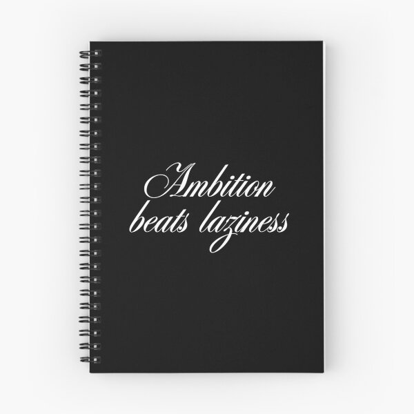 Item preview, Ambition beats laziness-motivational quote designed and sold by SWETA HALDER.