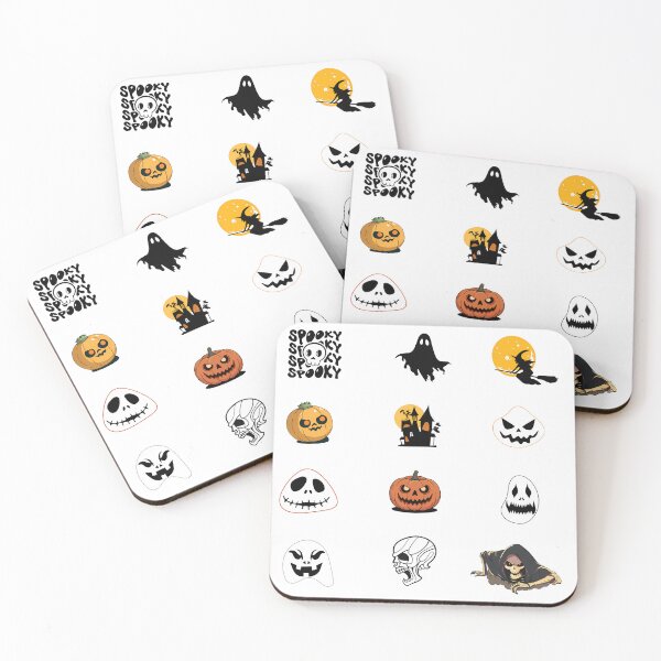 Item preview, ? Sticker Pack | Spooky Halloween Cartoon | Ghosts, Zombies & Haunted Castle designed and sold by DigiArt8Design.