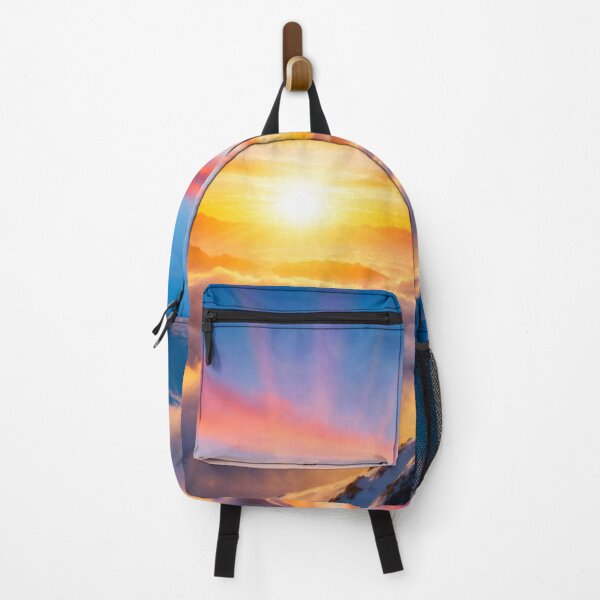 Item preview, Snowy Mountain Peak Sunrise Overlook designed and sold by Zeph1.