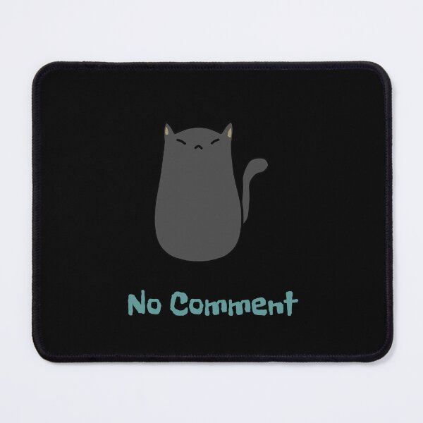 Item preview, No Comment | Reaction Cats | Funny Silent Cat designed and sold by ContigoART.