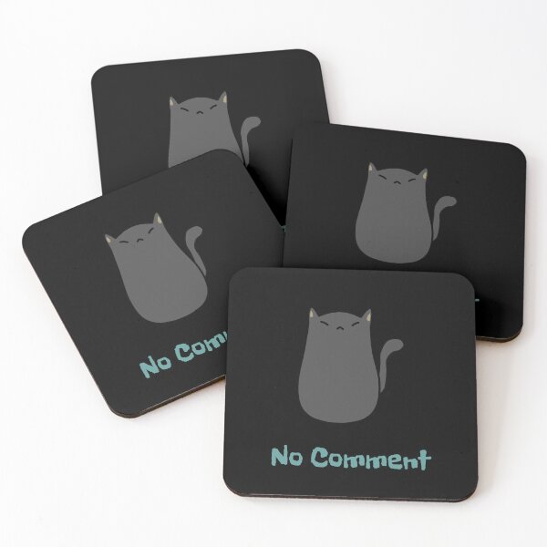 Item preview, No Comment | Reaction Cats | Funny Silent Cat designed and sold by ContigoART.