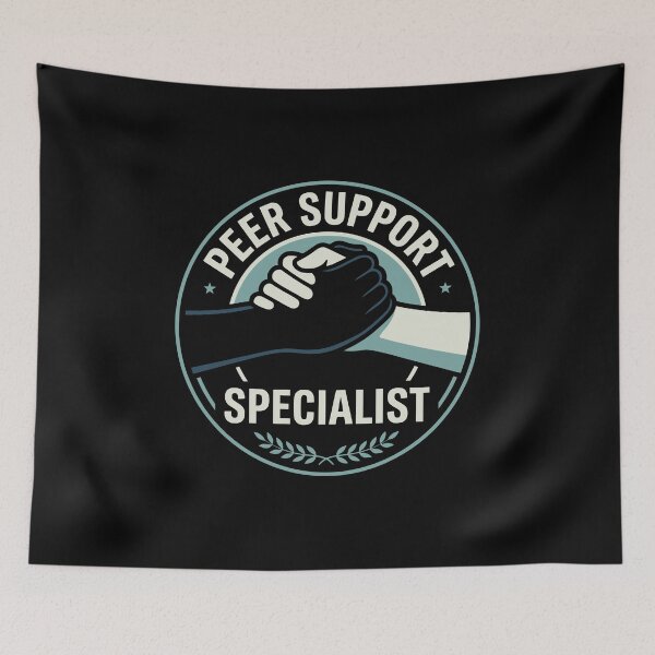 Item preview, Proud Peer Support Specialist AUG-334 designed and sold by noberic.