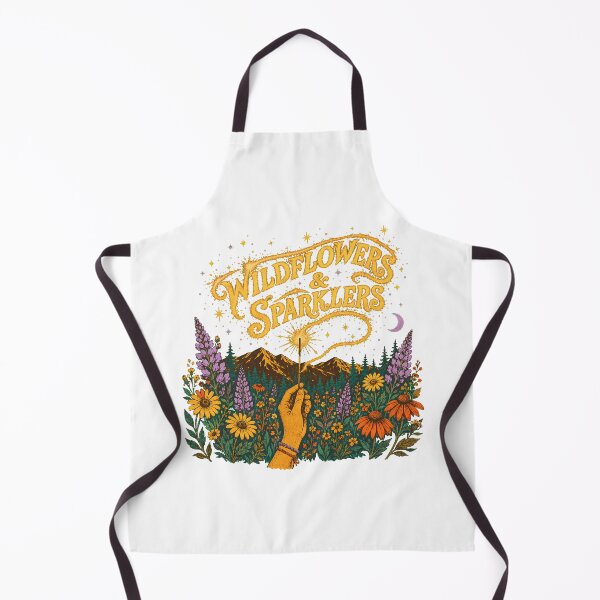 Item preview, Wildflowers and Sparklers Seventies Mountain Night designed and sold by chattsuede.