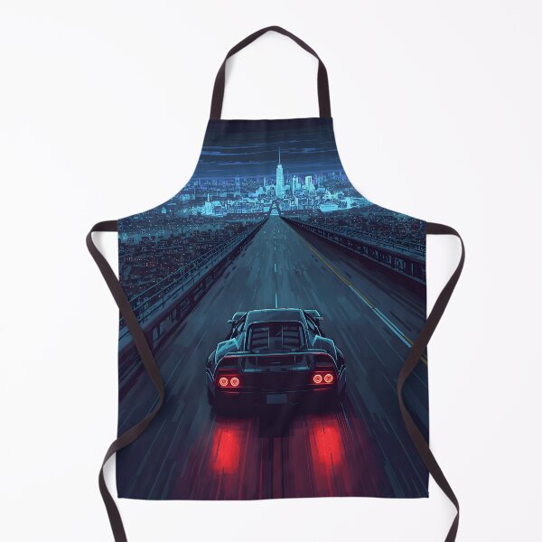 Item preview, Midnight Highway: 16-Bit Neon Arcade Racer designed and sold by ThePixelArchive.