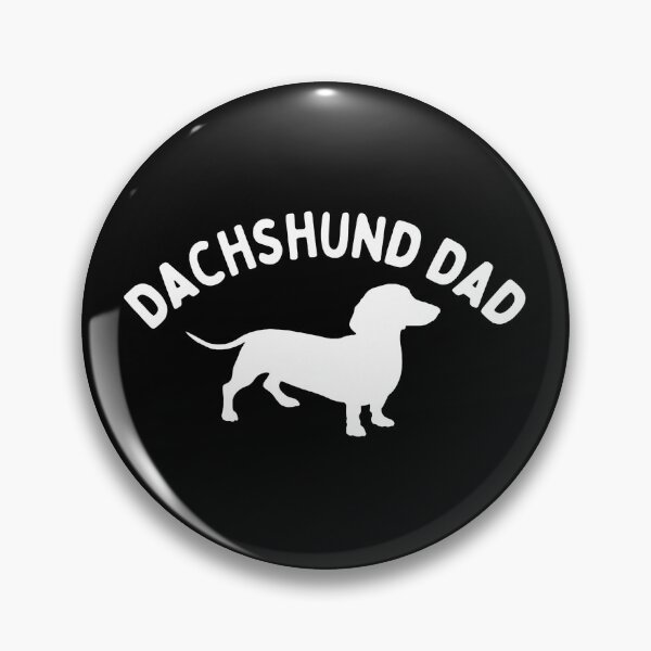 Item preview, Dachshund Dad Silhouette Canine Companion Gift designed and sold by SoyLamderma.