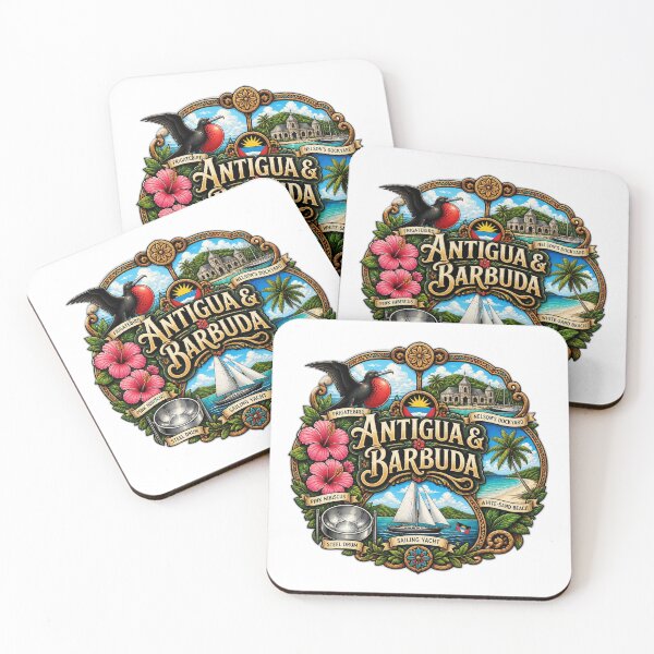 Item preview, Antigua & Barbuda designed and sold by FunFitsFactory.
