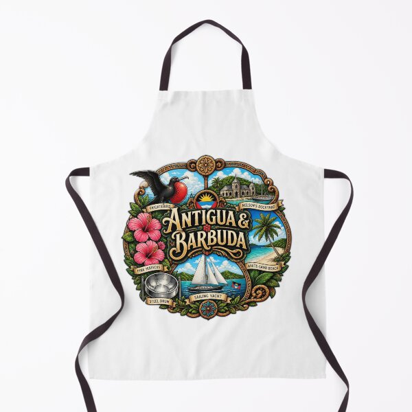 Item preview, Antigua & Barbuda designed and sold by FunFitsFactory.