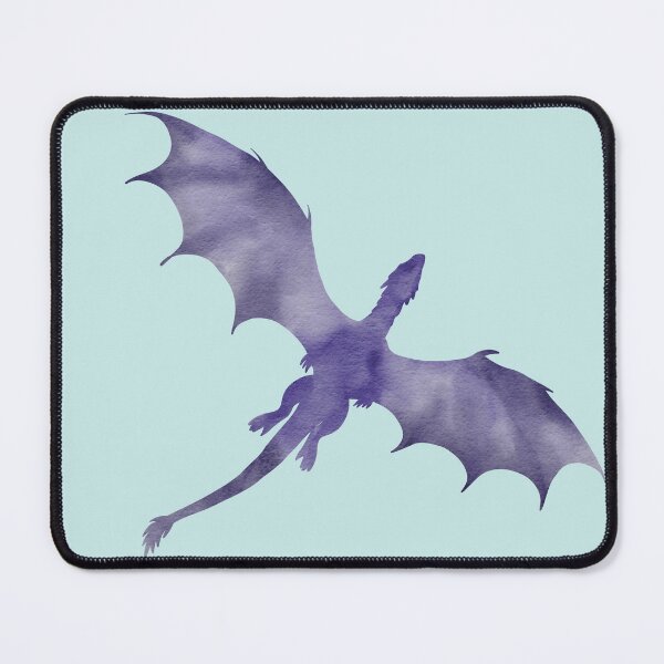 Item preview, Lavender Purple Flying Dragon Watercolor Illustration on Transparent Background designed and sold by Viktoriia13.