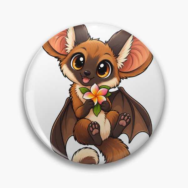 Item preview, Cute Flying Fox Bat T-Shirt – Adorable Kawaii Fruit Bat Animal Lover Gift designed and sold by FashionHubLK.