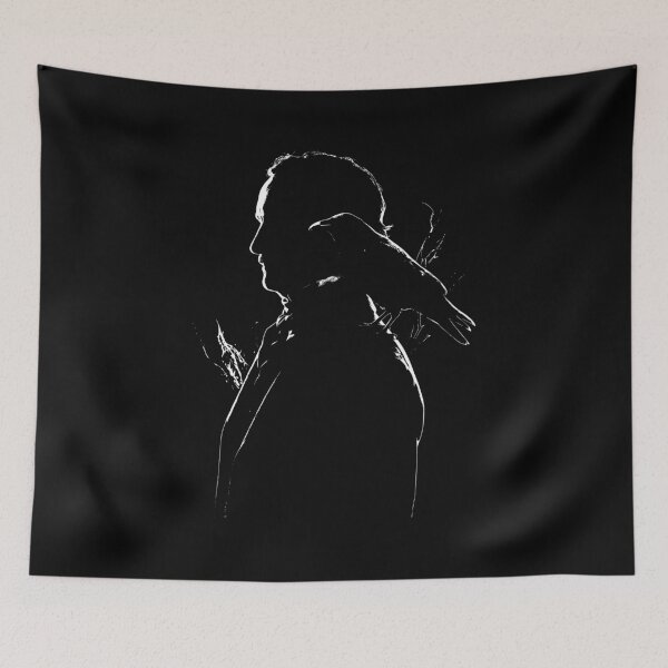 Item preview, Edgar Allan Poe Raven Silhouette AUG-335 designed and sold by noberic.