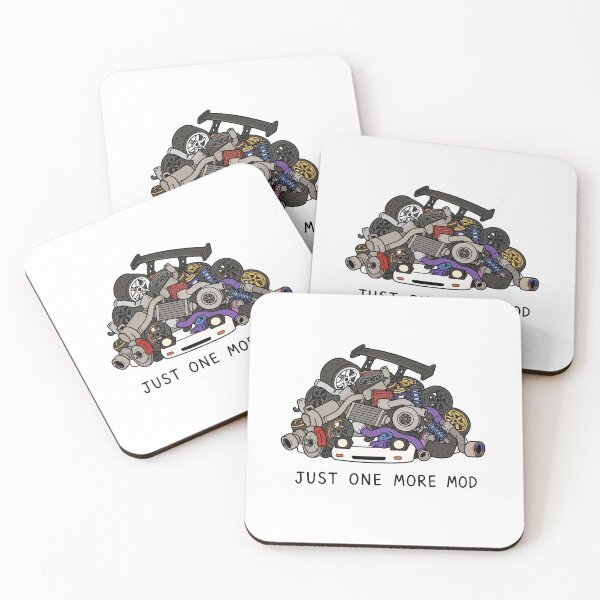 Item preview, Funny Car Tuning Pun One More Mod JDM Tuner Car Enthusiast Gift designed and sold by MonkiFlipp.