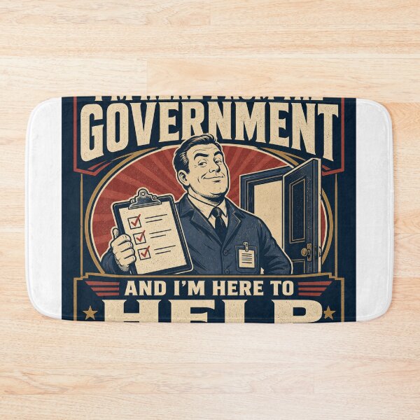 Item preview, I'm Here from the Government designed and sold by Ctrl Alt Bureaucracy.