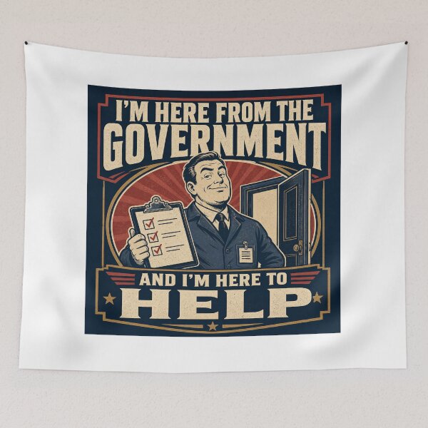 Item preview, I'm Here from the Government designed and sold by wayjan.