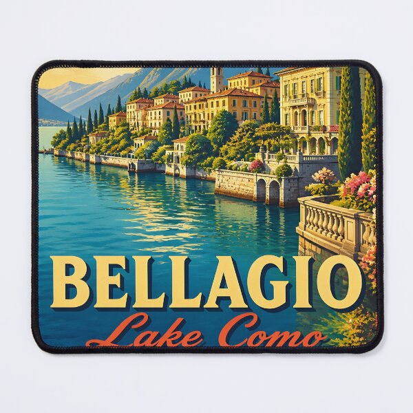Item preview, Bellagio Lake Como - Scenic Travel Destinations designed and sold by LSVart.
