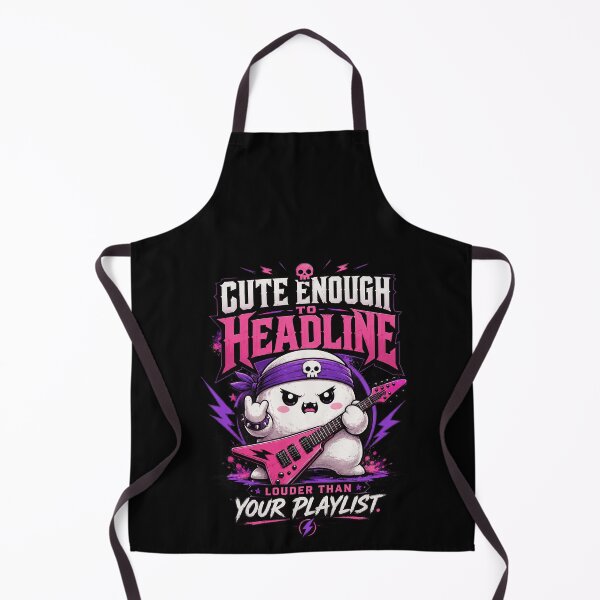 Item preview, Kawaii Punk Guitarist Loud Music Design designed and sold by markymaarty.