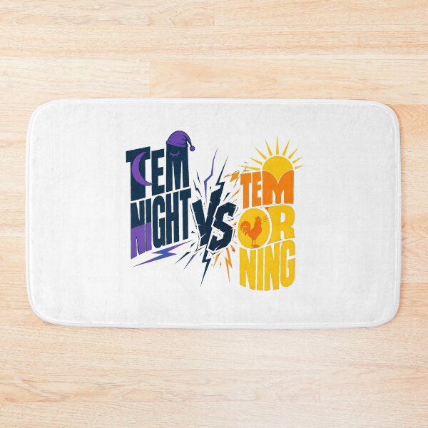 Item preview, Night Owl vs Early Bird Team Night Morning Humor designed and sold by chattsuede.