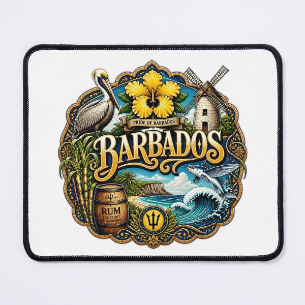 Item preview, Barbados designed and sold by FunFitsFactory.