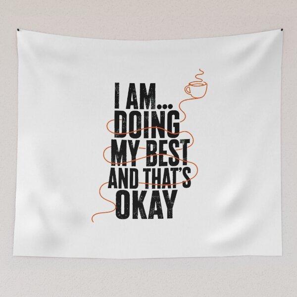 Item preview, Coffee Self Care Quote Doing My Best designed and sold by chattsuede.