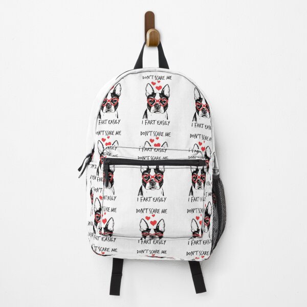 Item preview, Funny Boston Terrier Dog Hearts Fart Easily designed and sold by SoyLamderma.